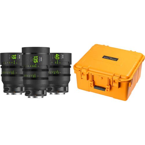 NiSi ATHENA PRIME T2.2/1.9 Full-Frame 3-Lens Add-On Kit (Canon RF)