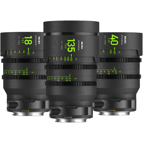 NiSi ATHENA PRIME T2.2/1.9 Full-Frame 3-Lens Add-On Kit (Canon RF) - Image 2