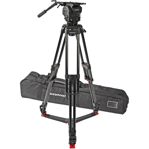 OConnor 1040 Fluid Head and 30L Tripod System with Ground Spreader