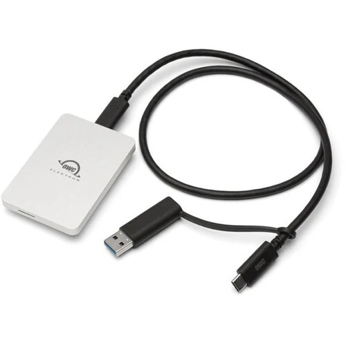 OWC 2TB Envoy Pro Elektron USB-C External SSD (Silver) - Image 4