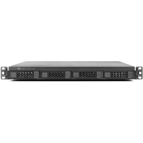 OWC 80TB Flex 1U4 4-Bay Thunderbolt 3 Storage Array (3 x 24TB HDDs + 1 x 8TB SSD)