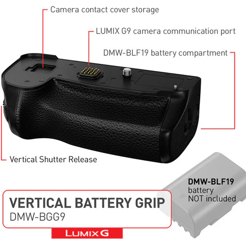 Panasonic DMW-BGG9 Battery Grip - Image 2