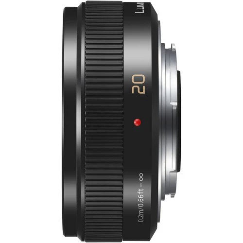 Panasonic LUMIX G 20mm f/1.7 II ASPH. Lens (Black) - Image 2