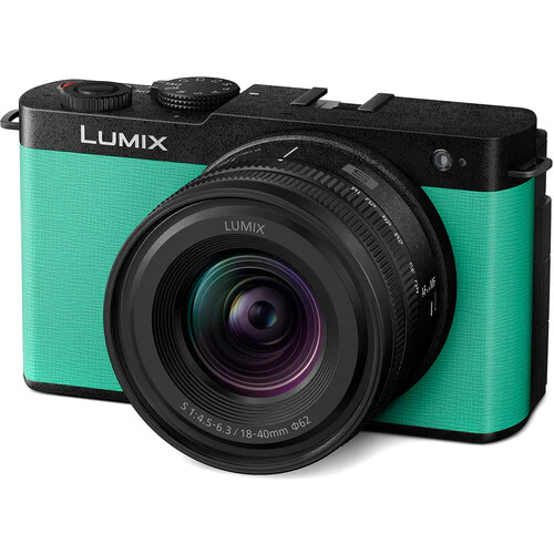 Panasonic Lumix S9 Mirrorless Camera with 18-40mm f/4.5-6.3 Lens (Mint Green) - Image 2