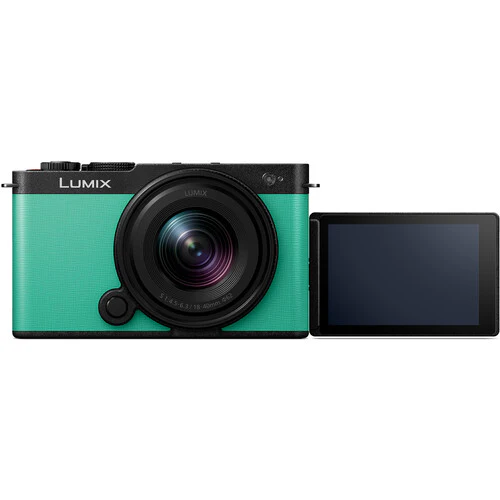 Panasonic Lumix S9 Mirrorless Camera with 18-40mm f/4.5-6.3 Lens (Mint Green) - Image 3