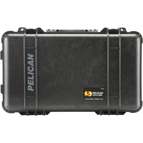 Pelican 1510 Carry-On Case with Foam Set (Black) - Image 4