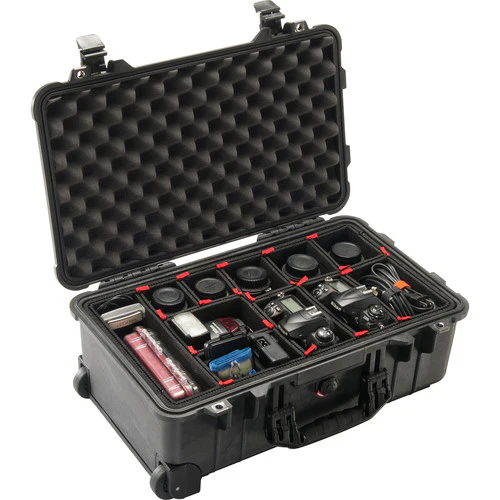Pelican 1510TP Carry-On Case with TrekPak Divider System (Black) - Image 3