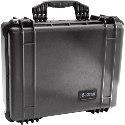 Pelican 1550 Case with 4-Piece Foam Set (Black) - Image 2