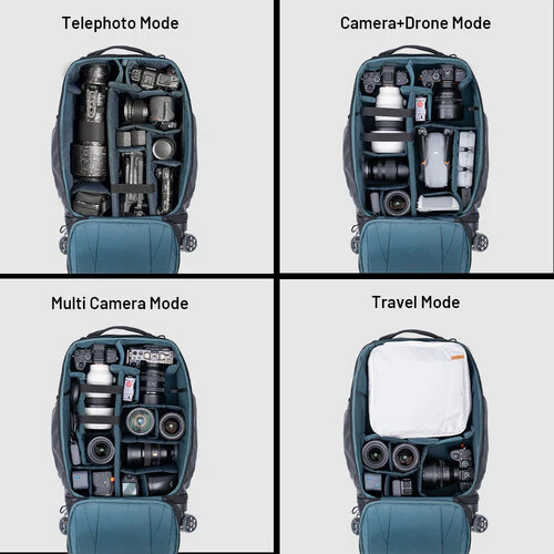 PGYTECH Roller Camera Backpack (Space Black, 30L) - Image 2