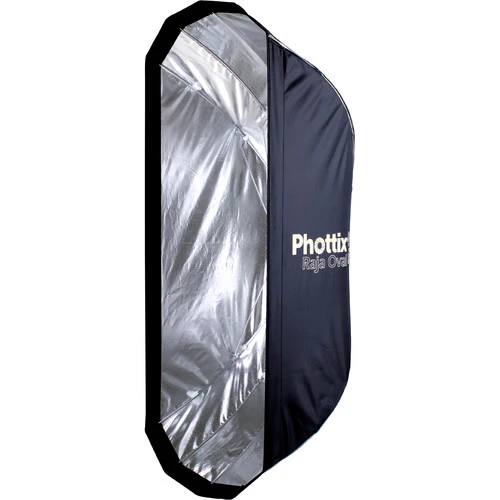 Phottix Raja Oval Softbox with Grid (20 x 47") - Image 3