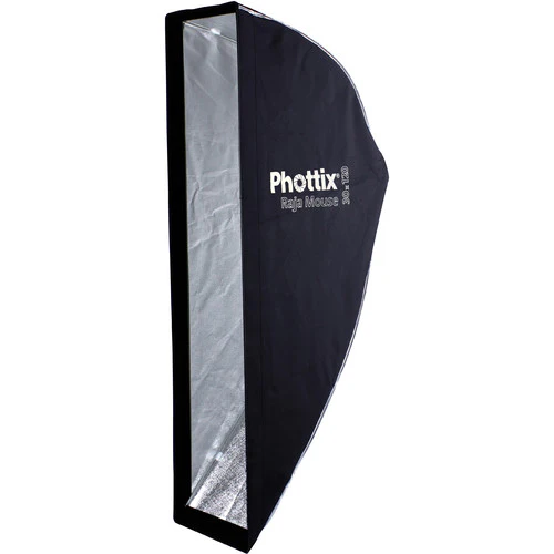 Phottix Raja Oval Softbox with Grid (24 x 47") - Image 2