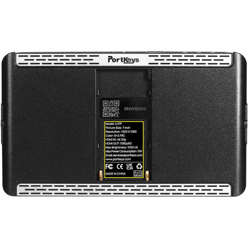 PORTKEYS LH7P 7" High-Bright Touchscreen Monitor with Wireless Control (Black) - Image 2