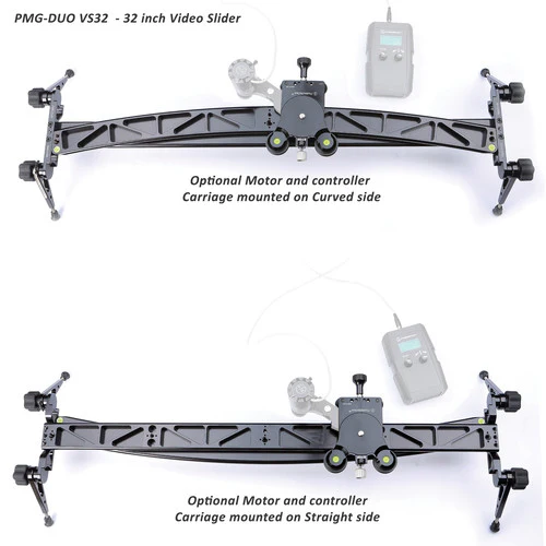 ProMediaGear PMG-DUO 32" Video Slider with Carrying Case - Image 5