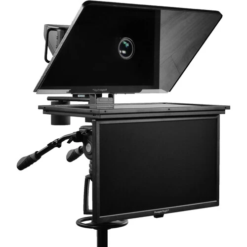Prompter People FLEX PLUS 16:9 Large Format Teleprompter with 24" Monitor & 21.5" Talent Moitor
