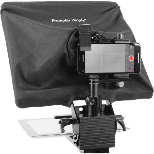 Prompter People PAL-PAD Prompter Pal Teleprompter with Tablet Cradle, 10 x 10" Glass and Camera Sled - Image 8