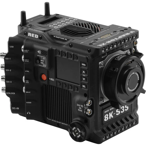RED DIGITAL CINEMA V-RAPTOR XL 8K S35 Sensor Camera (PL, V-Mount) - Image 2