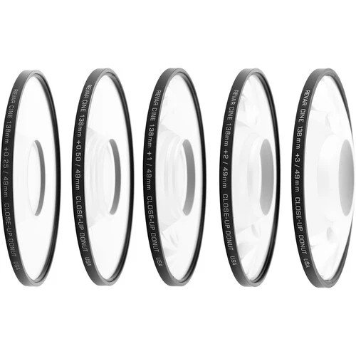 Revar Cine Close-Up Donut 5-Diopter Set (138mm, 49mm Hole) - Image 2