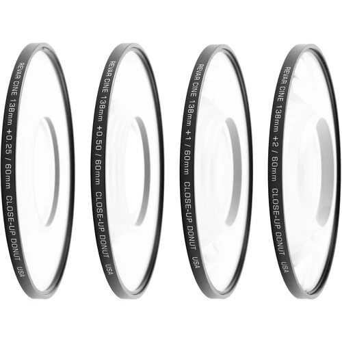 Revar Cine Close-Up Donut 4-Diopter Set (138mm, 60mm Hole) - Image 2