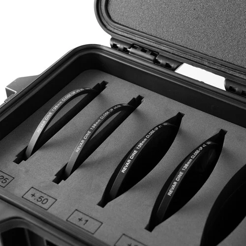 Revar Cine Close-Up 4-Diopter Set with Double 4 x 5.65" Tray and Case (138mm) - Image 3