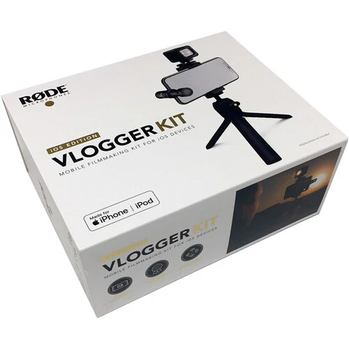 Rode Vlogger Kit iOS Edition Filmmaking Kit for Mobile Devices with Lightning Ports - Image 2