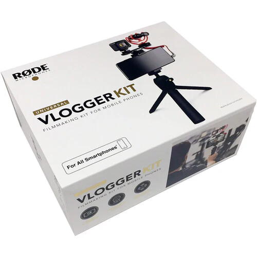 Rode Vlogger Kit Universal Filmmaking Kit for Smartphones with 3.5mm Ports - Image 2