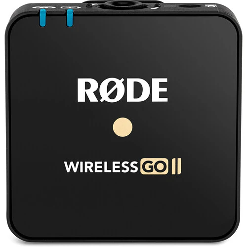 Rode Wireless GO II 2-Person Compact Digital Wireless Microphone System/Recorder (2.4 GHz, Black) (*OPEN BOX*) - Image 5