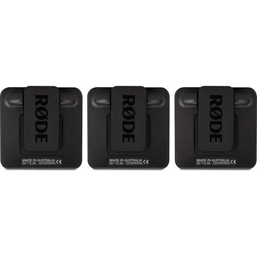 Rode Wireless GO II 2-Person Compact Digital Wireless Microphone System/Recorder (2.4 GHz, Black) (*OPEN BOX*) - Image 8