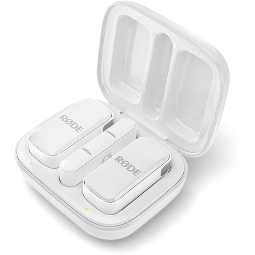 RODE Wireless Micro 2-Person Ultracompact Wireless Microphone System with Lightning Connector (2.4 GHz, White) - Image 3