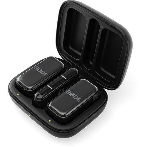 RODE Wireless Micro 2-Person Ultracompact Wireless Microphone System with USB-C Connector (2.4 GHz, Black) - Image 3