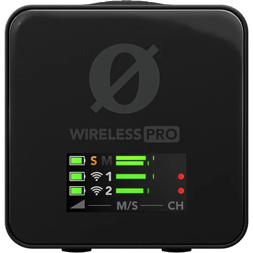 RODE Wireless PRO 2-Person Clip-On Wireless Microphone System/Recorder with Lavaliers (2.4 GHz) - Image 3