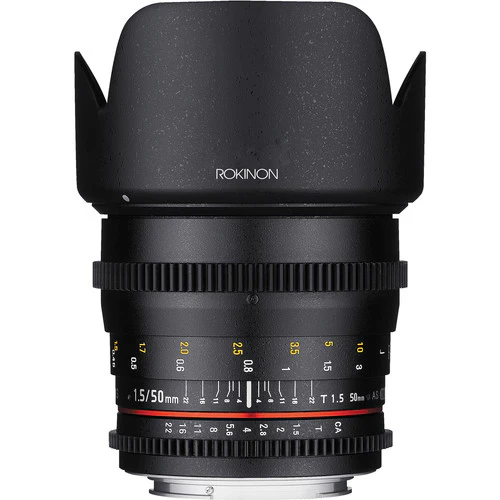 Rokinon 50mm T1.5 AS UMC Cine DS Lens for Micro Four Thirds - Image 2