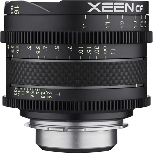 Rokinon XEEN CF 16mm T2.6 Pro Cine Lens (PL Mount) - Image 2