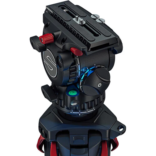 Sachtler aktiv6 flowtech 75 MS Tripod System - Image 5