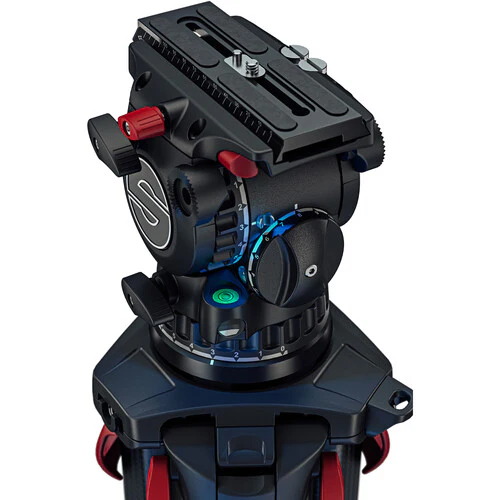 Sachtler aktiv6 Sideload Fluid Head with SpeedLevel & 3-Step Drag (75mm) - Image 11