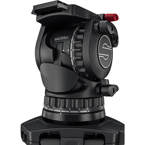 Sachtler aktiv6 Sideload Fluid Head with SpeedLevel & 3-Step Drag (75mm) - Image 6