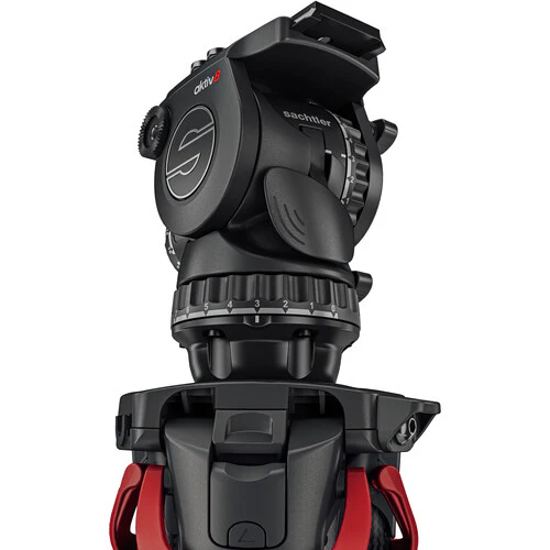 Sachtler aktiv8 Sideload Fluid Head with SpeedLevel & 7-Step Drag (75mm) - Image 3