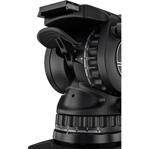 Sachtler aktiv8 Sideload Fluid Head with SpeedLevel & 7-Step Drag (75mm) - Image 6