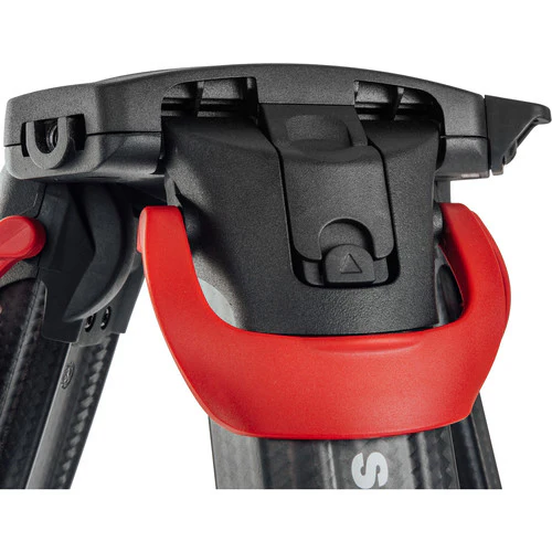 Sachtler Flowtech 100 MS Carbon Fiber Tripod with Mid-Level Spreader & Rubber Feet - Image 14