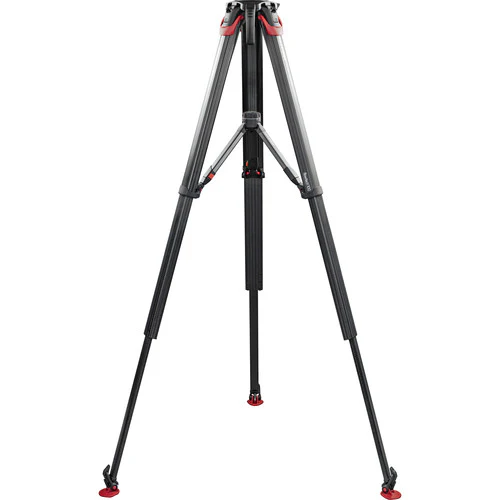 Sachtler Flowtech 100 MS Carbon Fiber Tripod with Mid-Level Spreader & Rubber Feet - Image 2