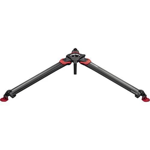 Sachtler Flowtech 100 MS Carbon Fiber Tripod with Mid-Level Spreader & Rubber Feet - Image 6
