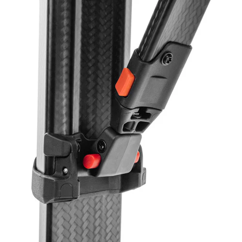 Sachtler Flowtech 100 MS Carbon Fiber Tripod with Mid-Level Spreader & Rubber Feet - Image 9