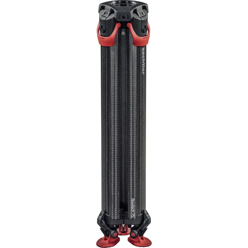 Sachtler Flowtech 75 MS Carbon Fiber Tripod with Mid-Level Spreader and Rubber Feet - Image 3