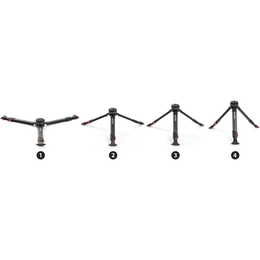 Sachtler Video 18 FT MS Flowtech 100 Tripod System - Image 5