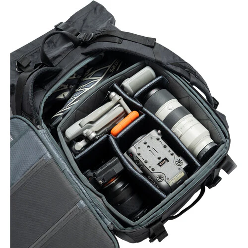 Sakk Gear Rolltop Ranger Camera Backpack (Black, 25L) - Image 5
