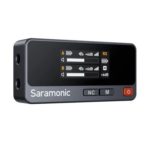 Saramonic Air 2-Person Mini Wireless Lavalier Microphone System for Mobile Devices, Cameras & Computers (2.4 GHz) - Image 5