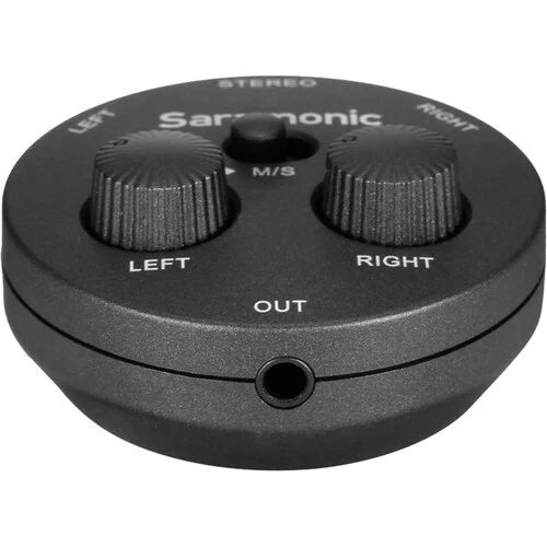 Saramonic AX1 Passive 2-Channel Audio Mixer for Cameras, Smartphones, Tablets, and Computers - Image 3