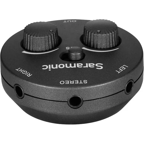 Saramonic AX1 Passive 2-Channel Audio Mixer for Cameras, Smartphones, Tablets, and Computers - Image 4