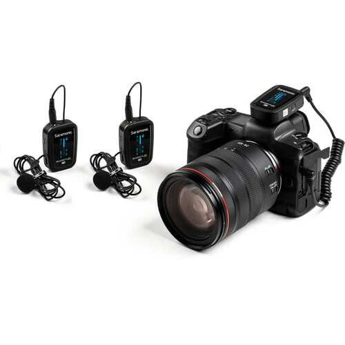 Saramonic Blink 500 ProX B2 2-Person Digital Camera-Mount Wireless Omni Lavalier Microphone System (Black, 2.4 GHz) - Image 5