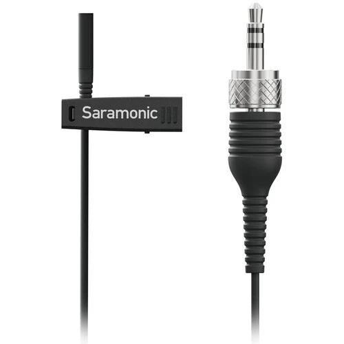 Saramonic K9-LAV Premium 3mm Omnidirectional Lavalier Microphone with 3.5mm Locking TRS Connector for Sony Wireless