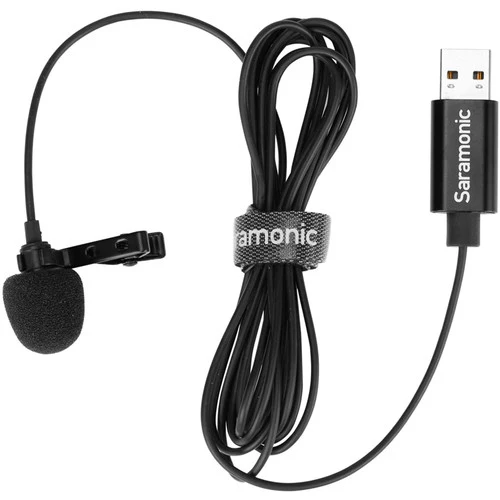 Saramonic SR-ULM10 Omnidirectional USB Lavalier Microphone (6.5' Cable) - Image 5